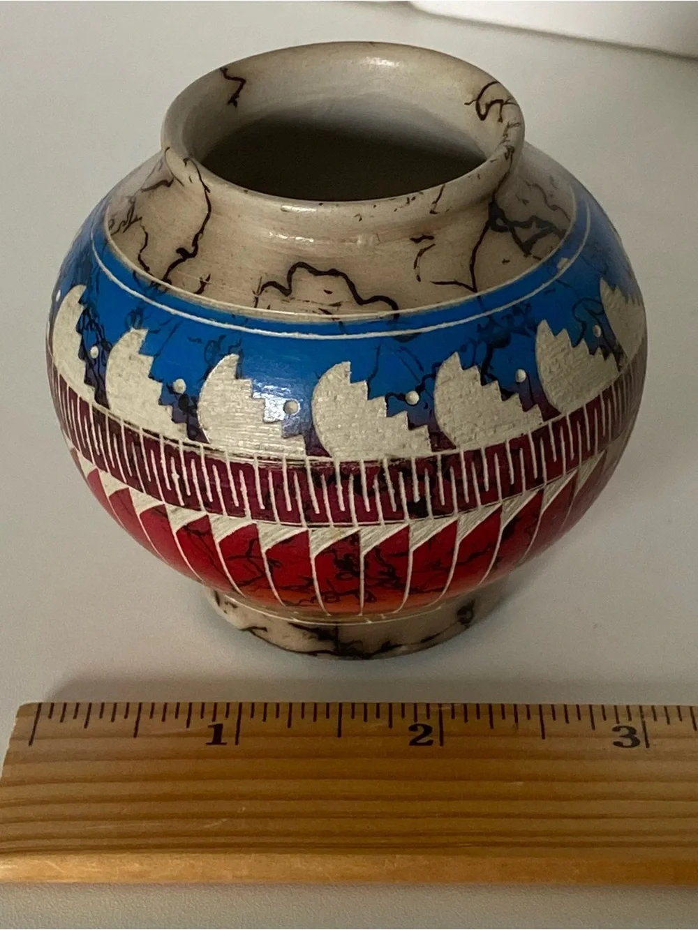 Navaho handmade navajo etched